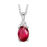 10KT White Gold & Diamond Classic Book 10K Birthstone Ensembles Neckwear Pendant  - 1/10 ctw