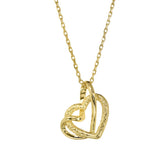 Interlocking Hearts Pendant
