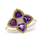 14KT Gold Ladies Diamond Ring