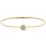 October Birthstone Bangle Bracelet