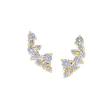 Cluster Climber Stud Earrings