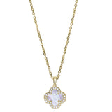 Mother of Pearl Clover Pendant