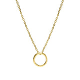 Small Open Circle Pendant