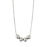 Snake Chain with Four Beads