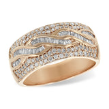 14KT Gold Ladies Diamond Wedding Ring