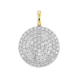14Kt Yellow Gold Diamond 1/2Ctw Charm