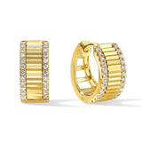 14Kt Yellow Gold Diamond 1/4Ctw Earring