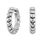 Gold Silver White Earring
