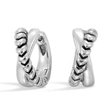 Silver White Earring