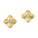 14Kt Yellow Gold Diamond 1/10Ctw Earring