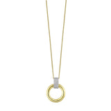 14Kt Yellow Gold Diamond 1/12Ctw Pendant