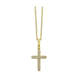 14Kt Yellow Gold Diamond 1/25Ctw Pendant