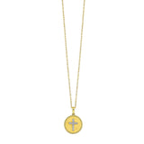 14Kt Yellow Gold Diamond 1/15Ctw Pendant