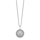 Silver Diamond 1/50Ctw Pendant