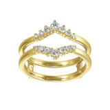 14Kt Yellow Gold Diamond 1/3Ctw Ring