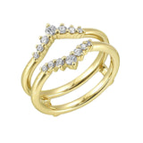14Kt Yellow Gold Diamond 1/3Ctw Ring