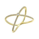 14Kt Yellow Gold Diamond 1/7Ctw Ring