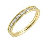 14Kt Yellow Gold Diamond 1/4Ctw Ring