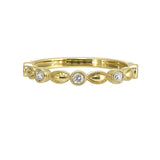 14Kt Yellow Gold Diamond 1/7Ctw Ring
