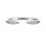 14Kt White Gold Diamond 1/10Ctw Ring