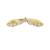 14Kt Yellow Gold Diamond 3/8Ctw Ring