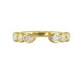14Kt Yellow Gold Diamond 3/8Ctw Ring