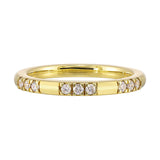 14Kt Yellow Gold Diamond 1/7Ctw Ring