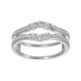 14Kt White Gold Diamond 1/3Ctw Ring