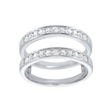 14Kt White Gold Diamond 3/8Ctw Ring