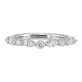 14Kt White Gold Diamond 3/8Ctw Ring