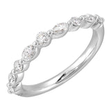 14Kt White Gold Diamond 3/8Ctw Ring