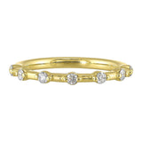 14Kt Yellow Gold Diamond 1/5Ctw Ring