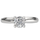 *** Lab Grown Diamond *** Solitaire Semi-Mount Diamond Ring