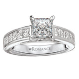 Peg Head Semi-Mount Lab Grown Diamond Ring