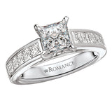 Peg Head Semi-Mount Lab Grown Diamond Ring