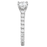*** Lab Grown Diamond *** Classic Semi-Mount Diamond Ring