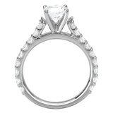 *** Lab Grown Diamond *** Classic Semi-Mount Diamond Ring