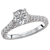 *** Lab Grown Diamond *** Classic Semi-Mount Diamond Ring
