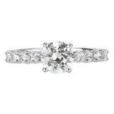 *** Lab Grown Diamond *** Classic Semi-Mount Diamond Ring