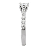 *** Lab Grown Diamond *** Classic Semi-Mount Diamond Ring