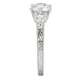 Vintage Semi-Mount Diamond Ring