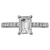 *** Lab Grown Diamond *** Classic Semi-Mount Diamond Ring