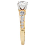 *** Lab Grown Diamond *** Classic Semi-Mount Diamond Ring