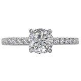 *** Lab Grown Diamond *** Classic Semi-Mount Diamond Ring