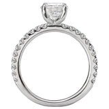 *** Lab Grown Diamond *** Classic Semi-Mount Diamond Ring