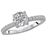 *** Lab Grown Diamond *** Classic Semi-Mount Diamond Ring