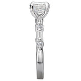 *** Lab Grown Diamond *** Classic Semi-Mount Diamond Ring