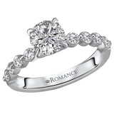 *** Lab Grown Diamond *** Classic Semi-Mount Diamond Ring