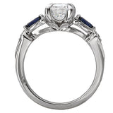 *** Lab Grown Diamond *** Classic Semi-Mount Diamond Ring