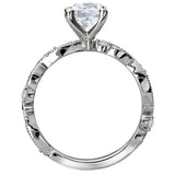 *** Lab Grown Diamond *** Classic Semi-Mount Diamond Ring